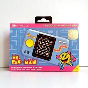 NEW My Arcade MS PAC-MAN Pocket Player Pro Portable Video Game System Handheld